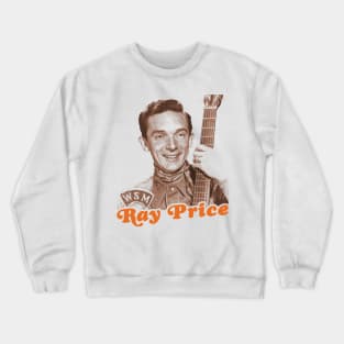 Ray Price // Classic Country Icon Tribute Crewneck Sweatshirt